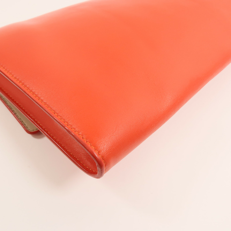 Salvatore Ferragamo 牛皮皮革Clutch Bag金扣手提包-14