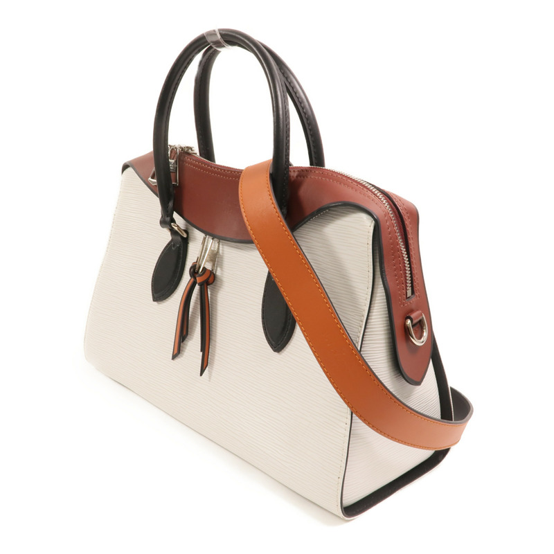 LOUIS VUITTON Epi Tuileries銀扣手挽肩背兩用袋-2