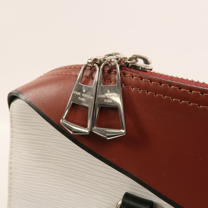 LOUIS VUITTON Epi Tuileries銀扣手挽肩背兩用袋-14