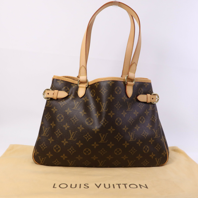 LOUIS VUITTON Monogram Batignolles Horizontal金扣肩背袋-9