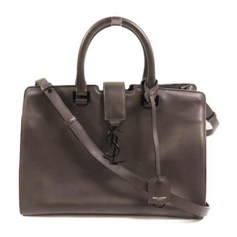 SAINT LAURENT 牛皮皮革Cabas Bag手挽肩背兩用袋