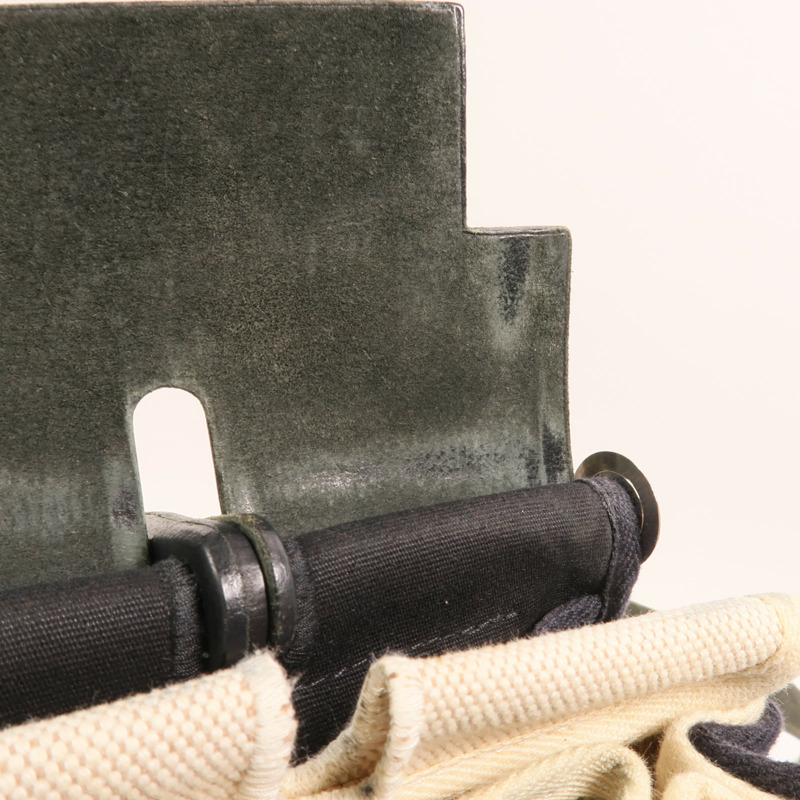 HERMES 帆布Herbag 31銀扣手挽肩背兩用袋Noir-18