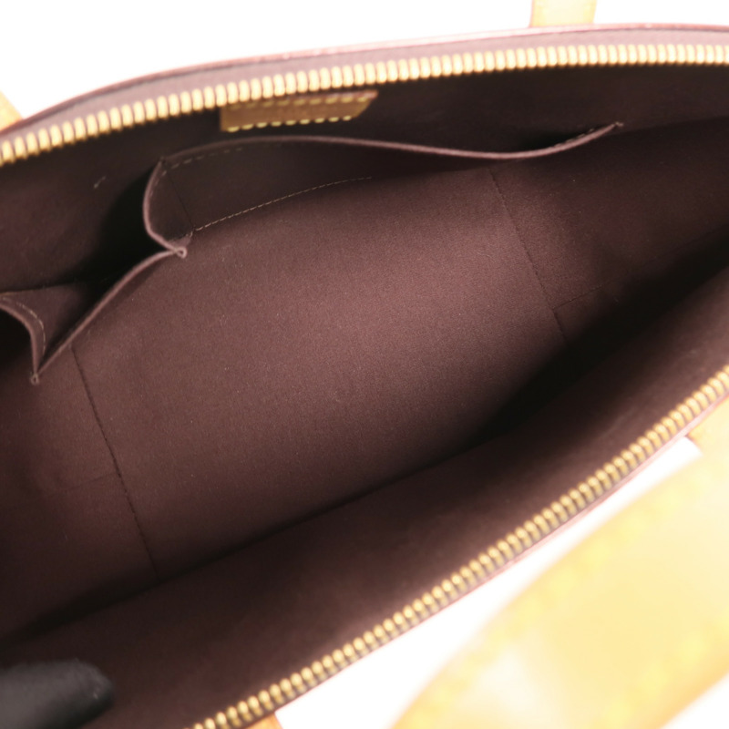 LOUIS VUITTON Mono-Vernis Bellevue PM金扣手挽袋-4