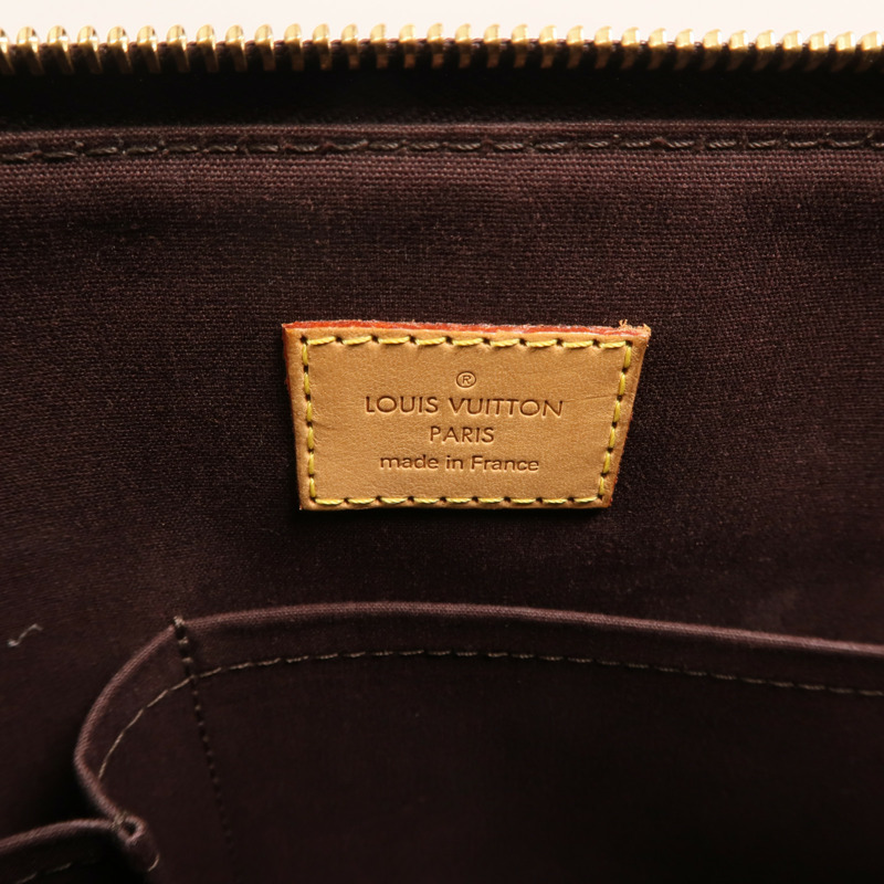 LOUIS VUITTON Mono-Vernis Bellevue PM金扣手挽袋-5