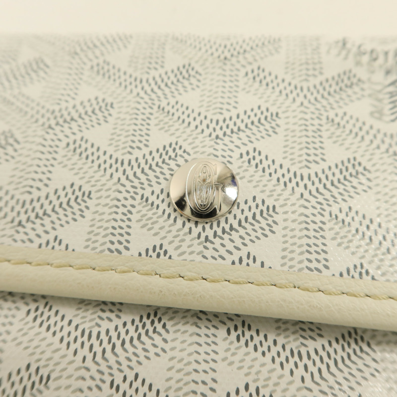 GOYARD 塗層帆布Boheme Hobo銀扣肩背袋-8