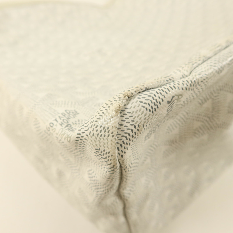 GOYARD 塗層帆布Boheme Hobo銀扣肩背袋-12