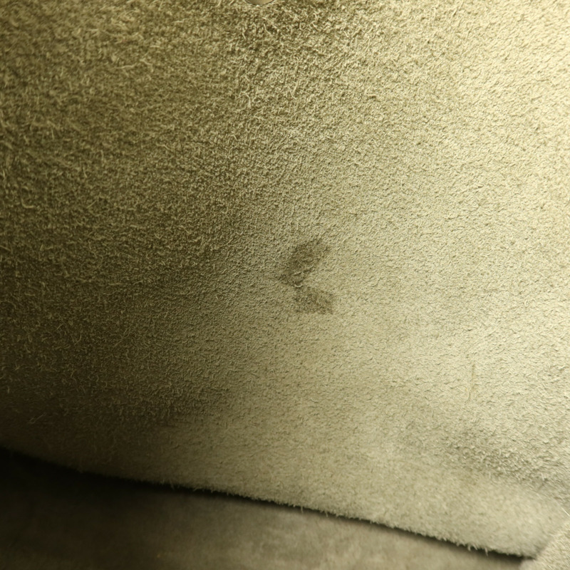 HERMES Clemence皮革Evelyne GM銀扣肩背袋Etoupe-15