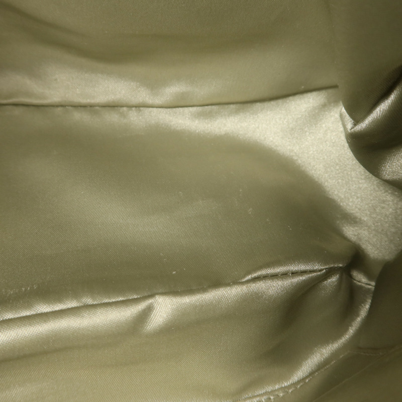 CHANEL 牛皮皮革Handbag銀扣手挽袋-18