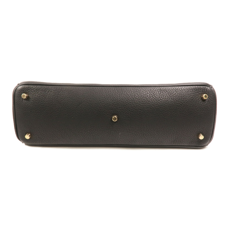 Dior 牛皮皮革Diorssimo金扣手挽肩背兩用袋-3