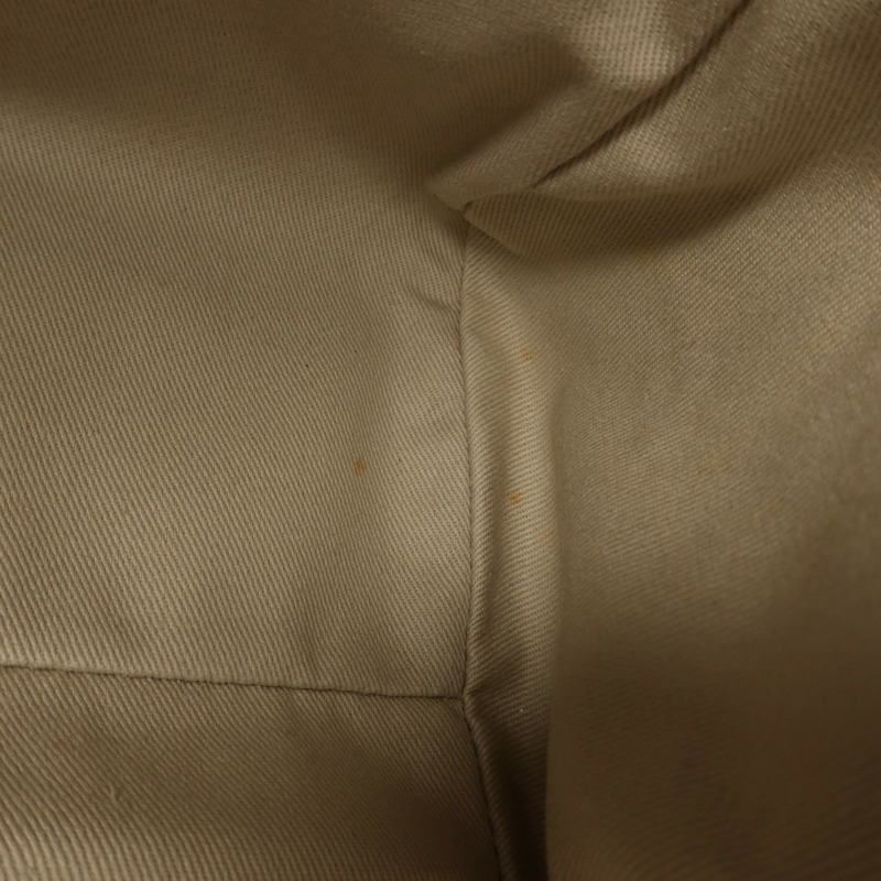 CHANEL 帆布Deauville銀扣手挽肩背兩用袋-18