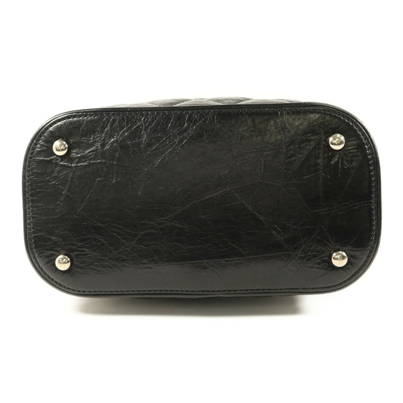 CHANEL PVC/牛皮皮革Shoulder Bag銀扣肩背袋-3