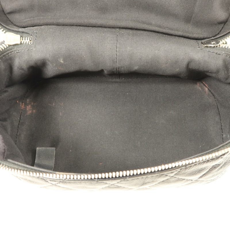 CHANEL PVC/牛皮皮革Shoulder Bag銀扣肩背袋-6