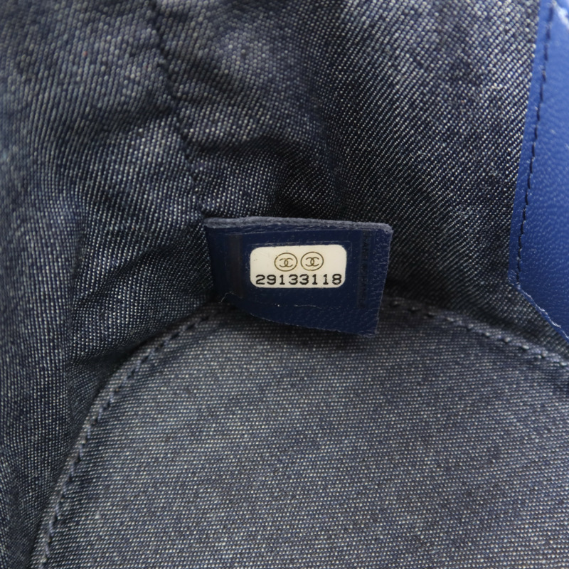 CHANEL 牛皮皮革Shoulder Bag金扣鏈帶肩背袋-7