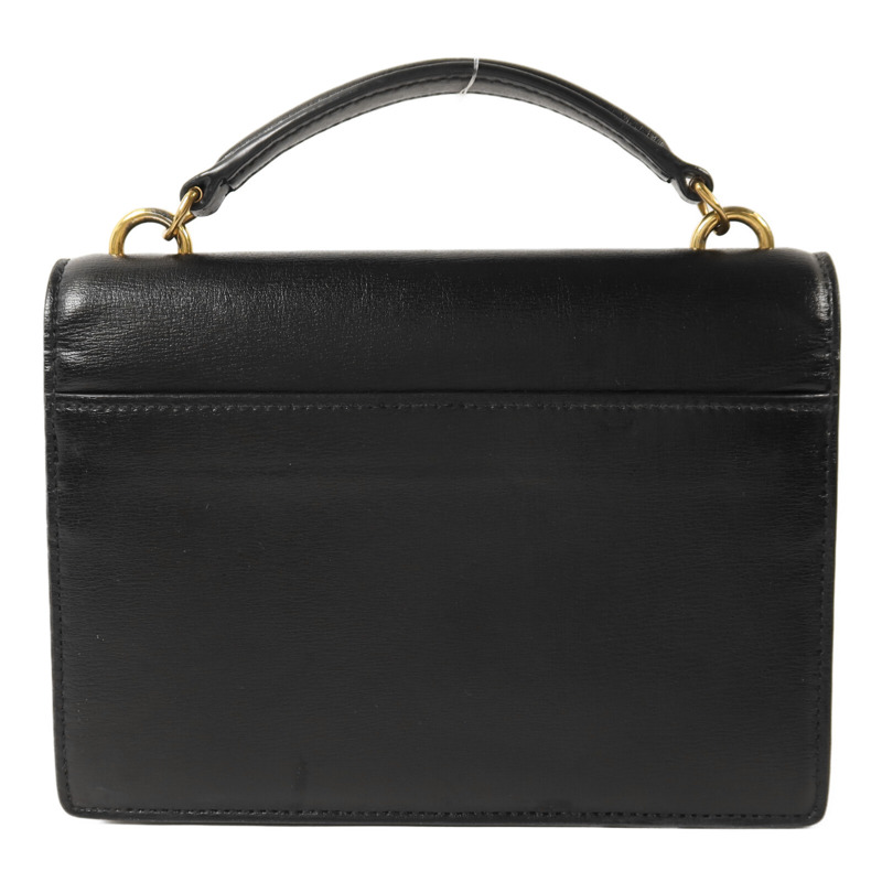 SAINT LAURENT 牛皮皮革Sunset Mini金扣鏈帶手挽肩背兩用袋-1