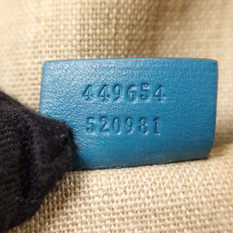 GUCCI 牛皮皮革Mini Dome金扣手挽肩背兩用袋-6