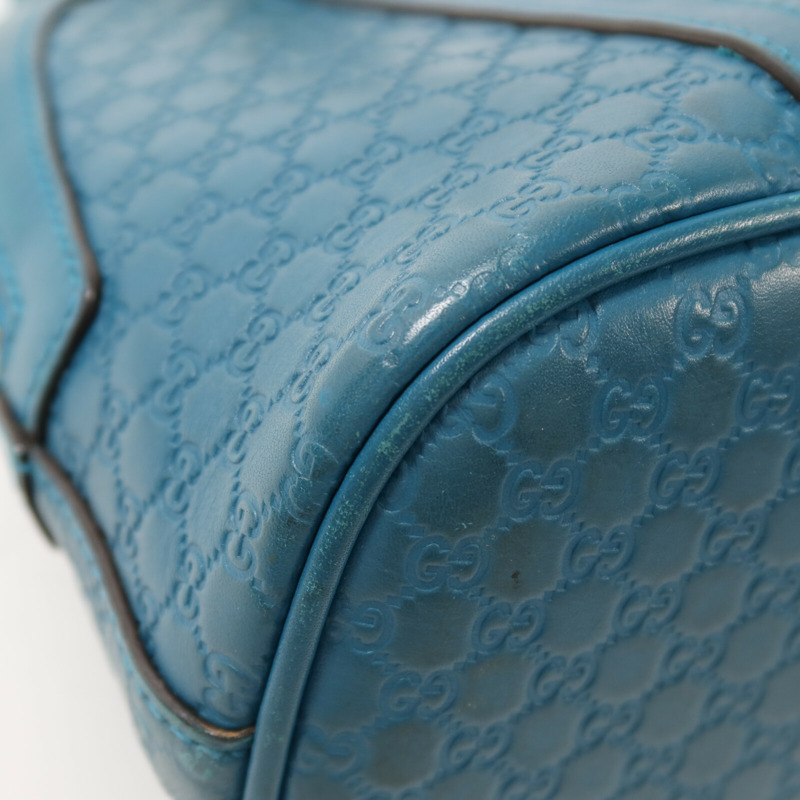 GUCCI 牛皮皮革Mini Dome金扣手挽肩背兩用袋-13