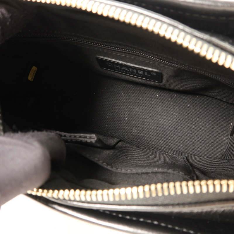 CHANEL 牛皮皮革Gabrielle Small鏈帶肩背袋-4