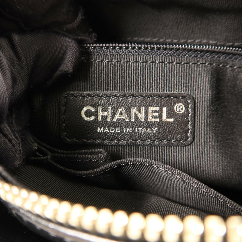 CHANEL 牛皮皮革Gabrielle Small鏈帶肩背袋-5