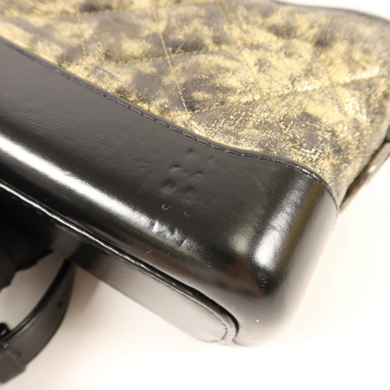 CHANEL 牛皮皮革Gabrielle Small鏈帶肩背袋-19