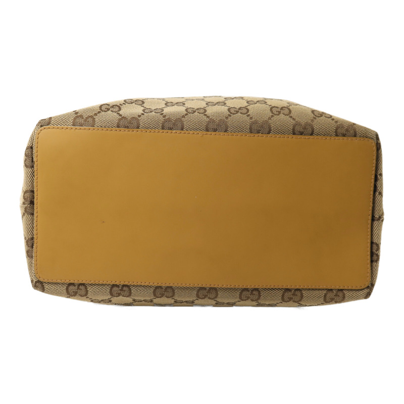 GUCCI 帆布Tote Bag金扣手挽袋-3