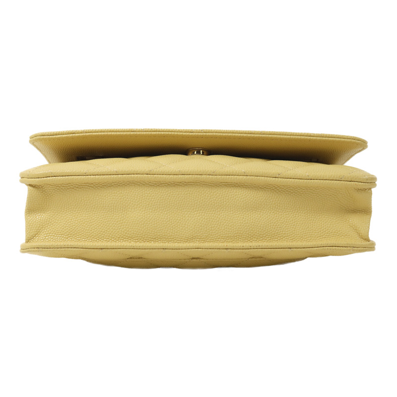 CHANEL 牛皮皮革Wallet On Chain金扣鏈帶肩背袋-3