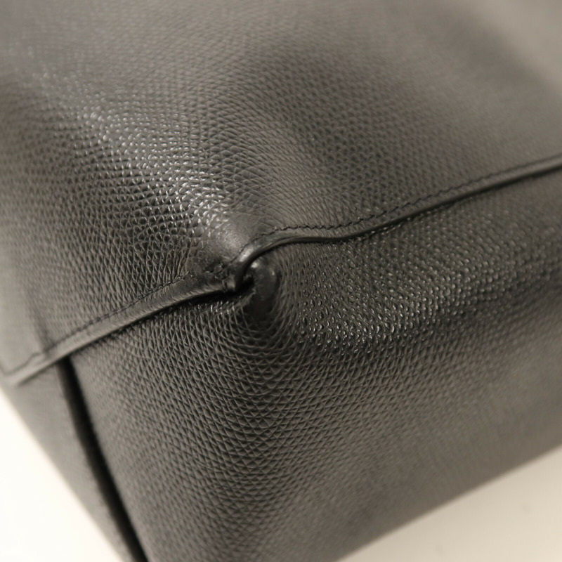 CELINE 牛皮皮革Vertical Cabas Small銀扣手挽肩背兩用袋-11