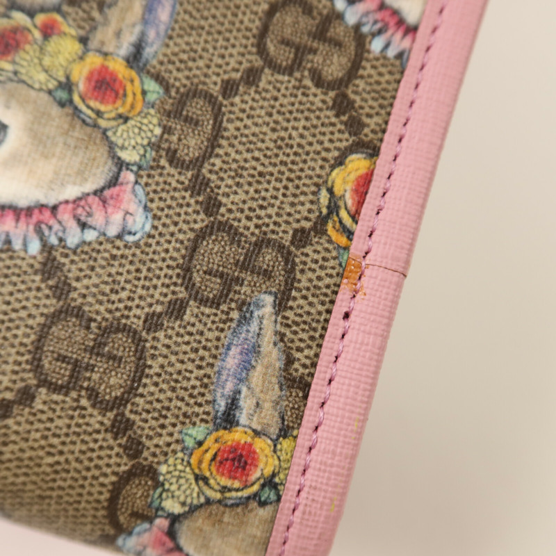 GUCCI 塗層帆布Tote Bag銀扣手挽肩背兩用袋-14