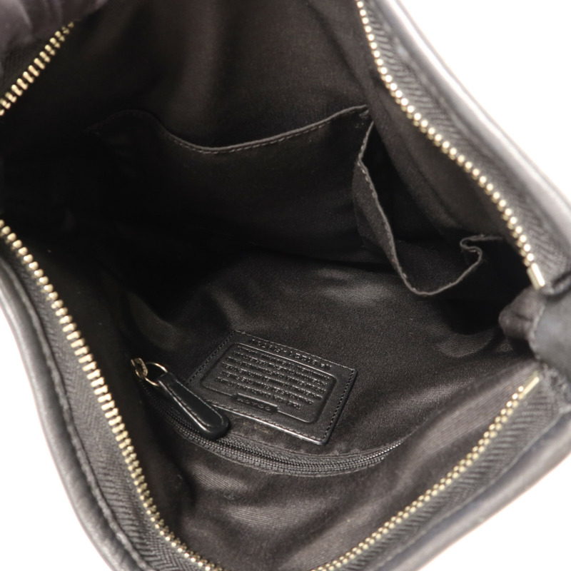 COACH 帆布Signature Optic Chain銀扣肩背袋-5