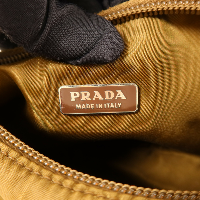 PRADA 尼龍Mini Hobo手挽袋-6
