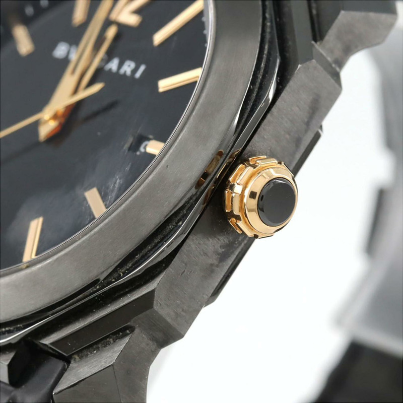 寶格麗 Octo Ultranero DLC BGO41S BGO41BBSVD 不鏽鋼自動腕錶-2