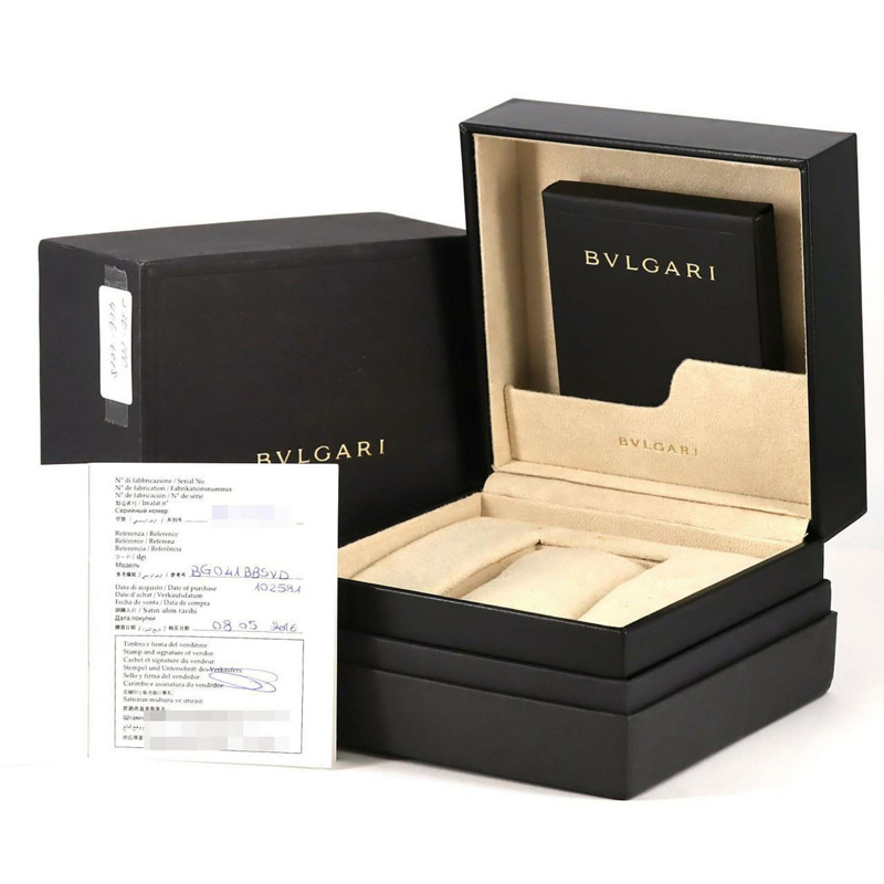 寶格麗 Octo Ultranero DLC BGO41S BGO41BBSVD 不鏽鋼自動腕錶-7