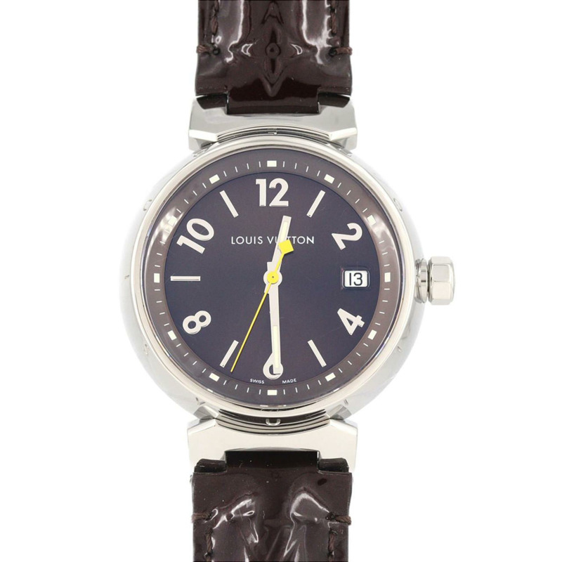 路易威登 Tambour Q1311 SS 石英腕錶-0