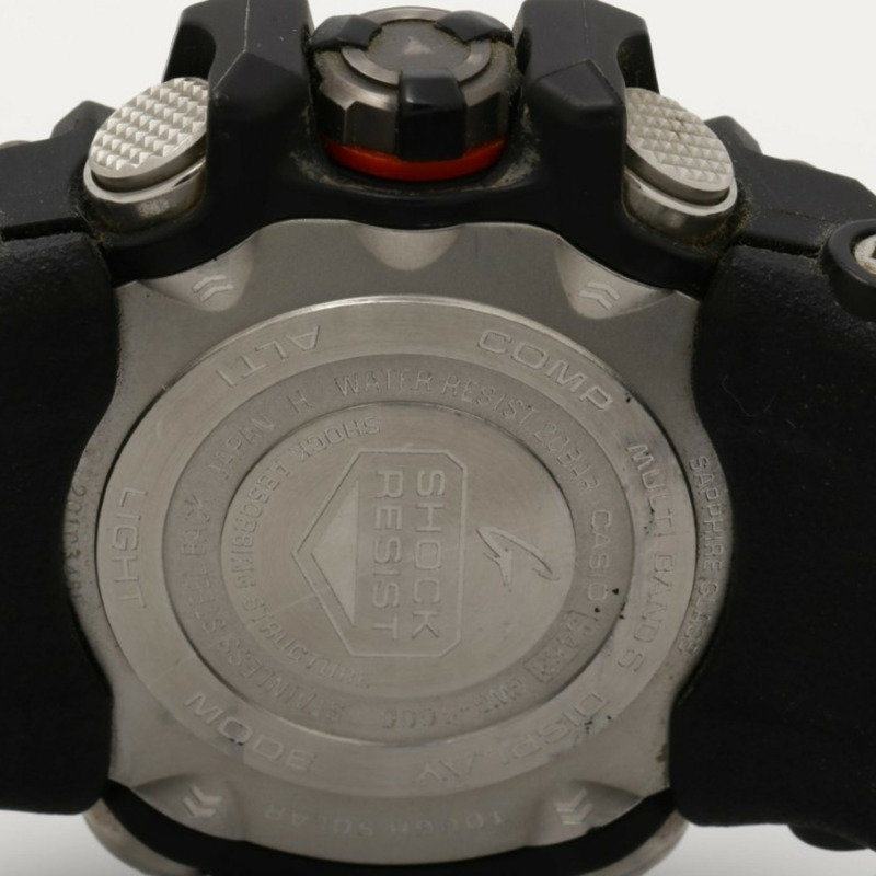 卡西歐 G-SHOCK Master of G Land Mudmaster GWG10001A3JF 黑色樹脂/不銹鋼男士手錶-3