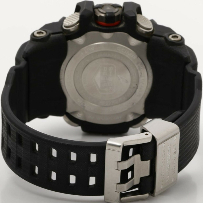 卡西歐 G-SHOCK Master of G Land Mudmaster GWG10001A3JF 黑色樹脂/不銹鋼男士手錶-4