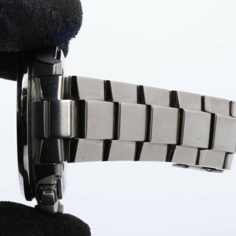 卡西歐 Oceanus OCWT10001AJF 黑色銀色鈦金屬男士模擬腕錶-6