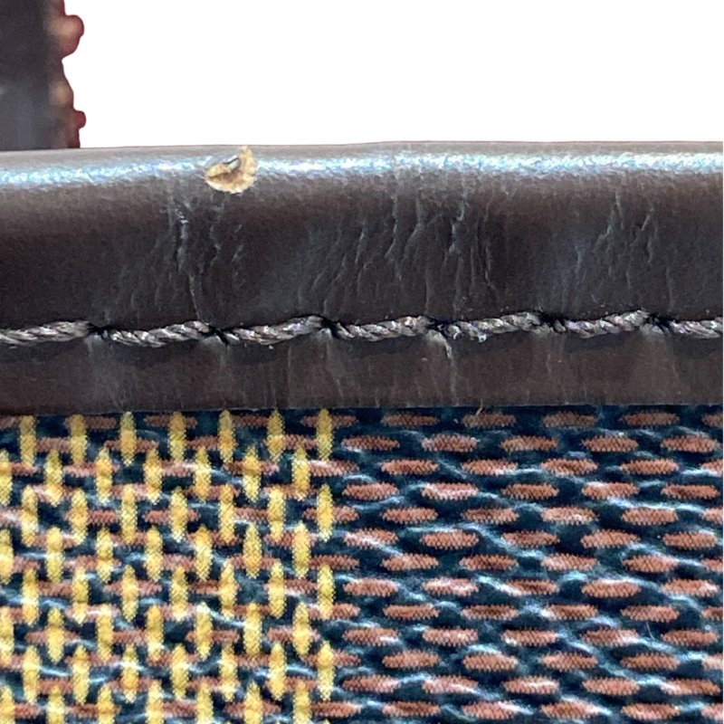 LOUIS VUITTON 路易威登  N41358 NEVERFULL MM 棋盤格托特包 棕色 金釦-15