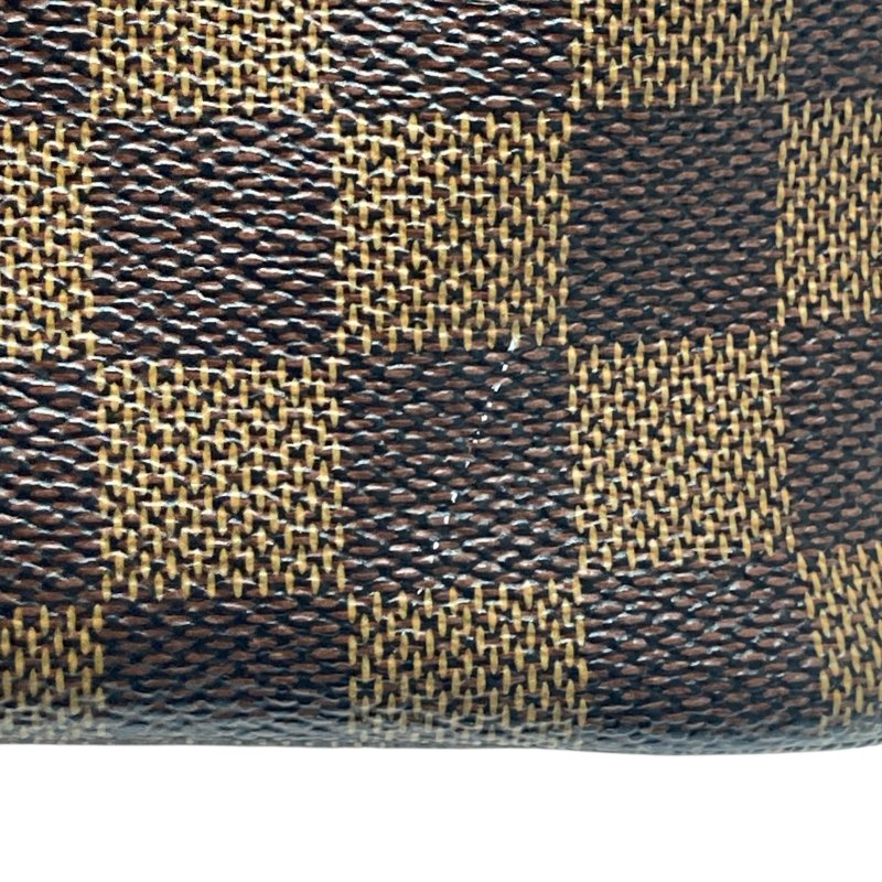 LOUIS VUITTON 路易威登  N41358 NEVERFULL MM 棋盤格托特包 棕色 金釦-16