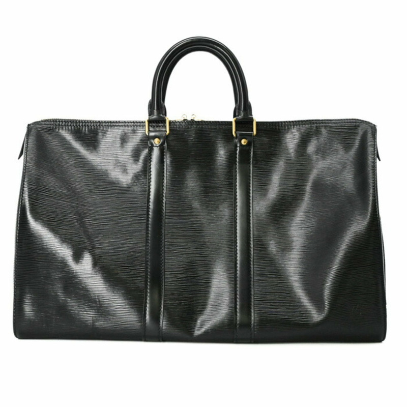 路易威登 Keepall 45 波士頓包，黑色 Epi 皮革，M42972-1