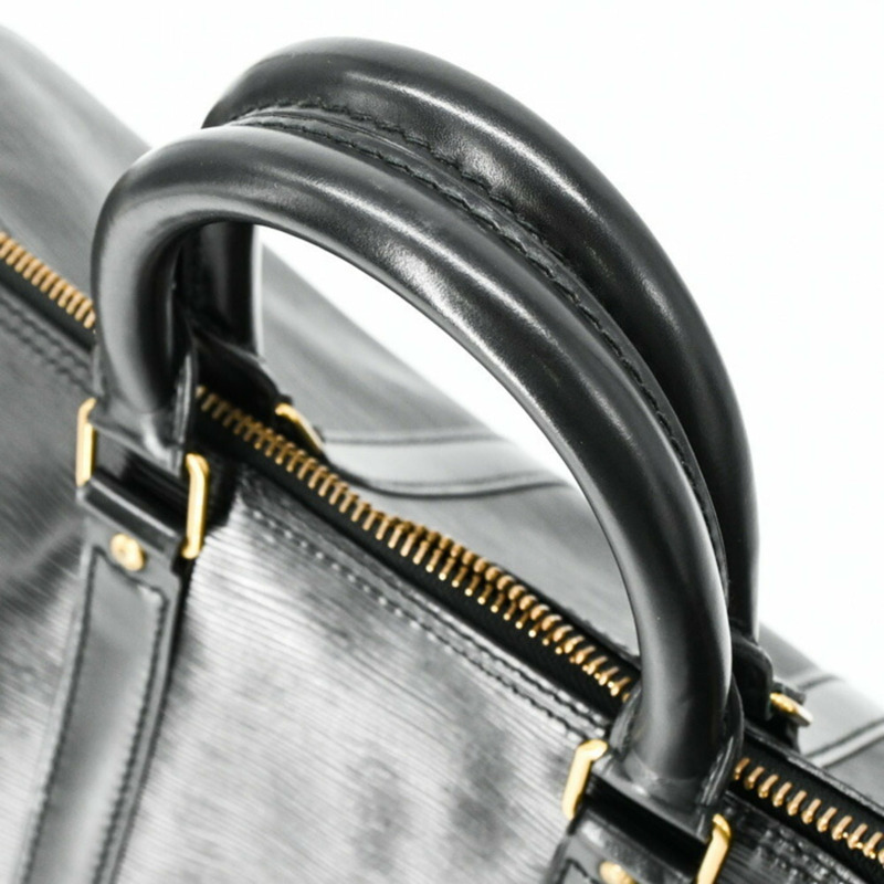 路易威登 Keepall 45 波士頓包，黑色 Epi 皮革，M42972-7