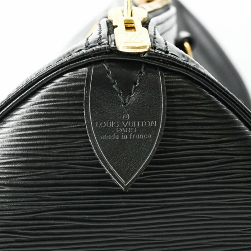 路易威登 Keepall 45 波士頓包，黑色 Epi 皮革，M42972-9