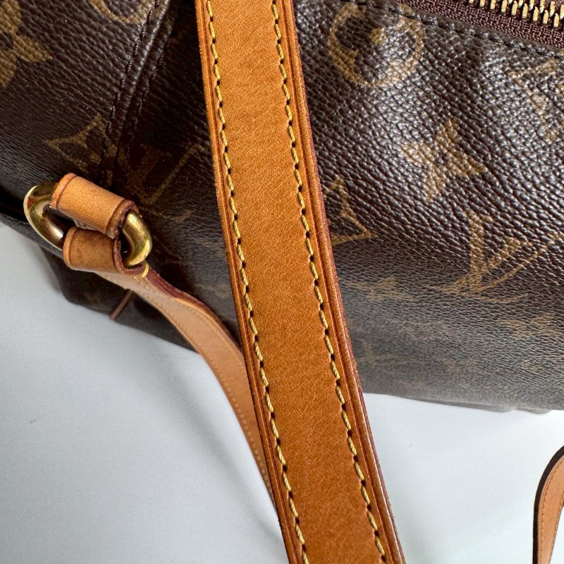 🩷容量超大 LV 經典花紋雙口袋肩背包-5