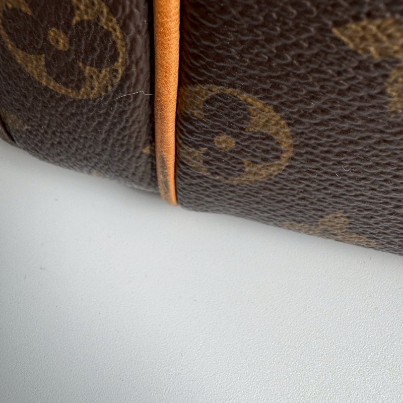 🩷容量超大 LV 經典花紋雙口袋肩背包-23