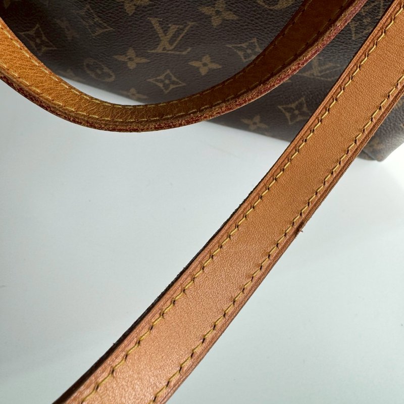 🩷容量超大 LV 經典花紋雙口袋肩背包-29