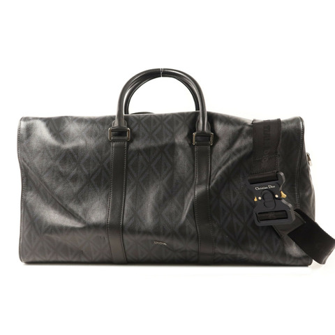 Dior 塗層帆布Lingot 50銀扣手挽肩背兩用袋