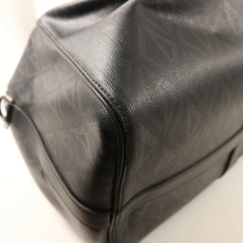 Dior 塗層帆布Lingot 50銀扣手挽肩背兩用袋-11