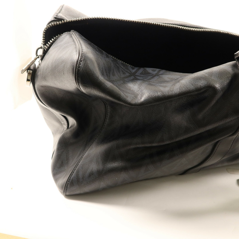 Dior 塗層帆布Lingot 50銀扣手挽肩背兩用袋-14