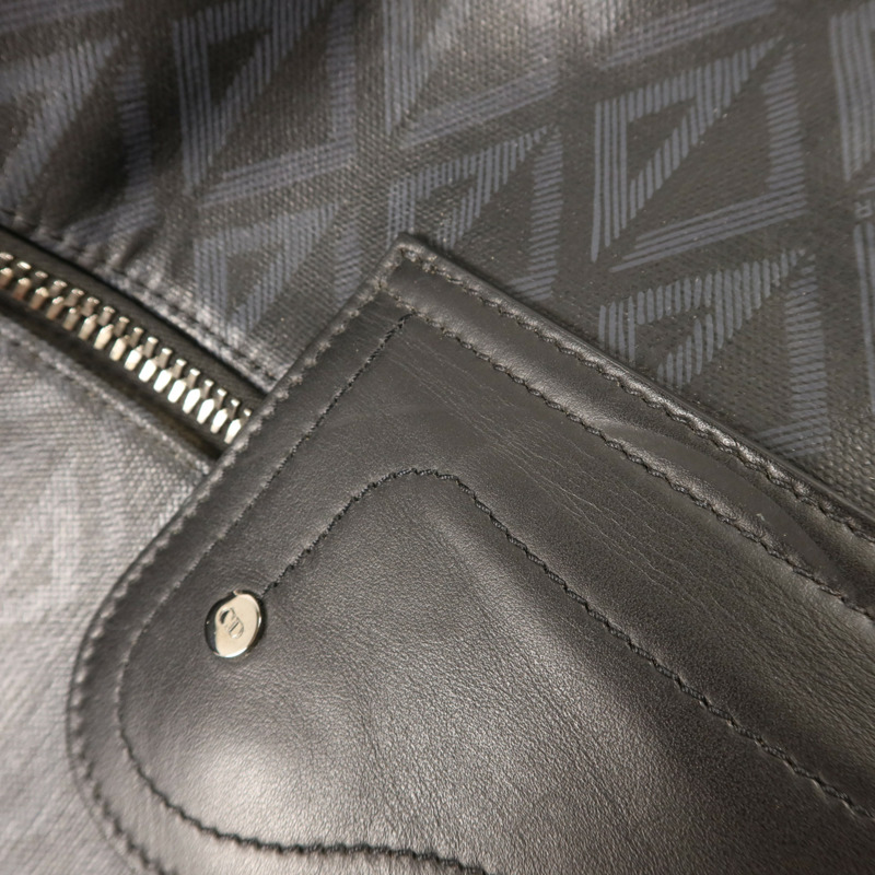 Dior 塗層帆布Lingot 50銀扣手挽肩背兩用袋-18