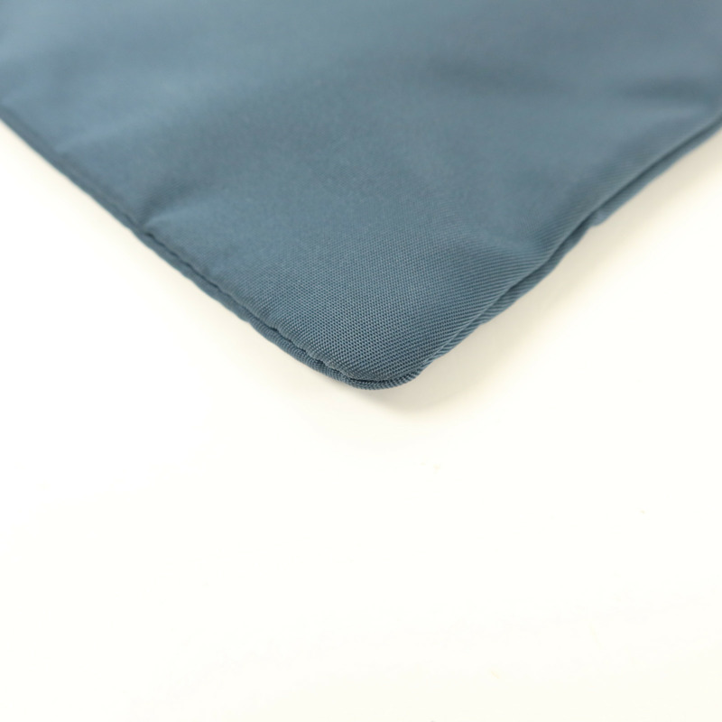 PRADA 尼龍Clutch銀扣手拿包-15