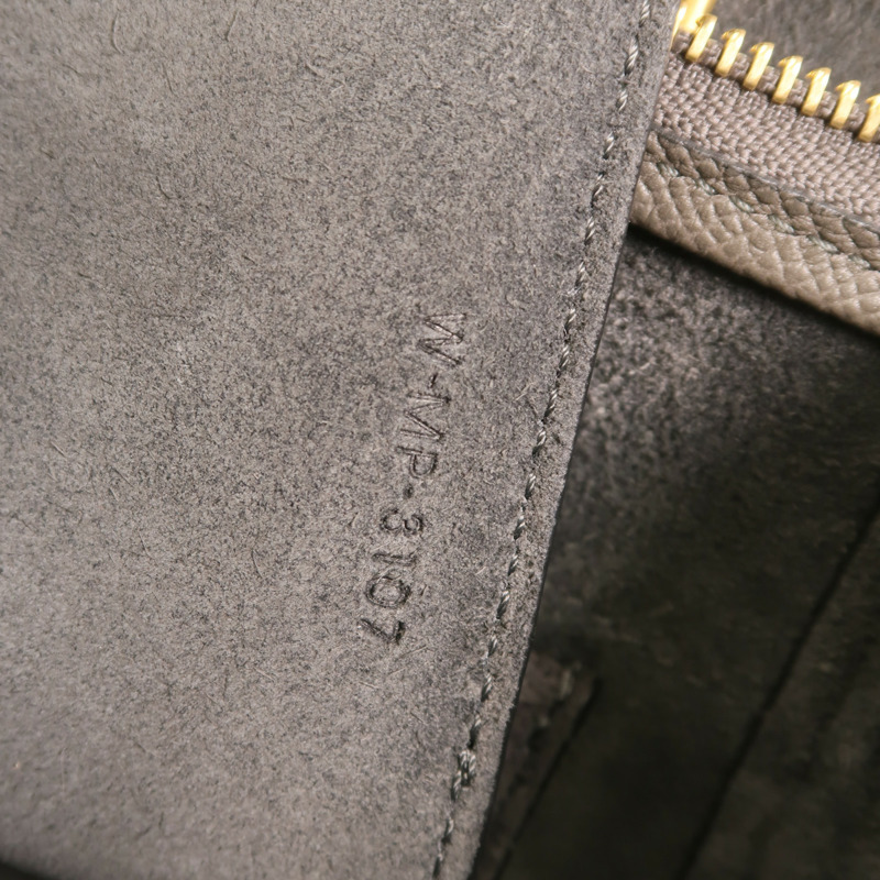CELINE 牛皮皮革Mini Belt Bag金扣手挽肩背兩用袋-5
