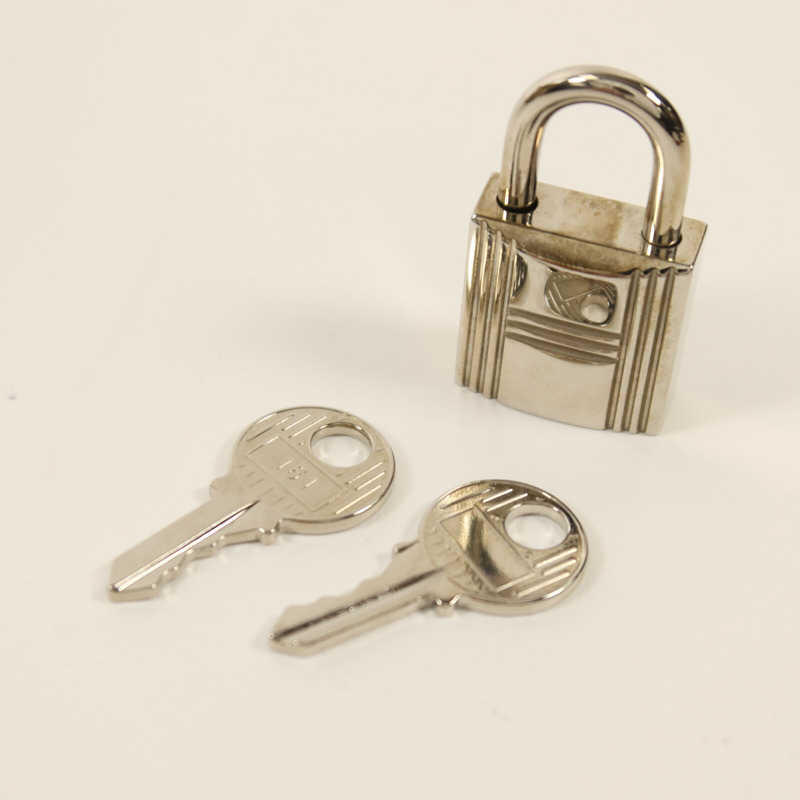 HERMES Clemence皮革Picotin PM銀扣手挽袋Trench-14